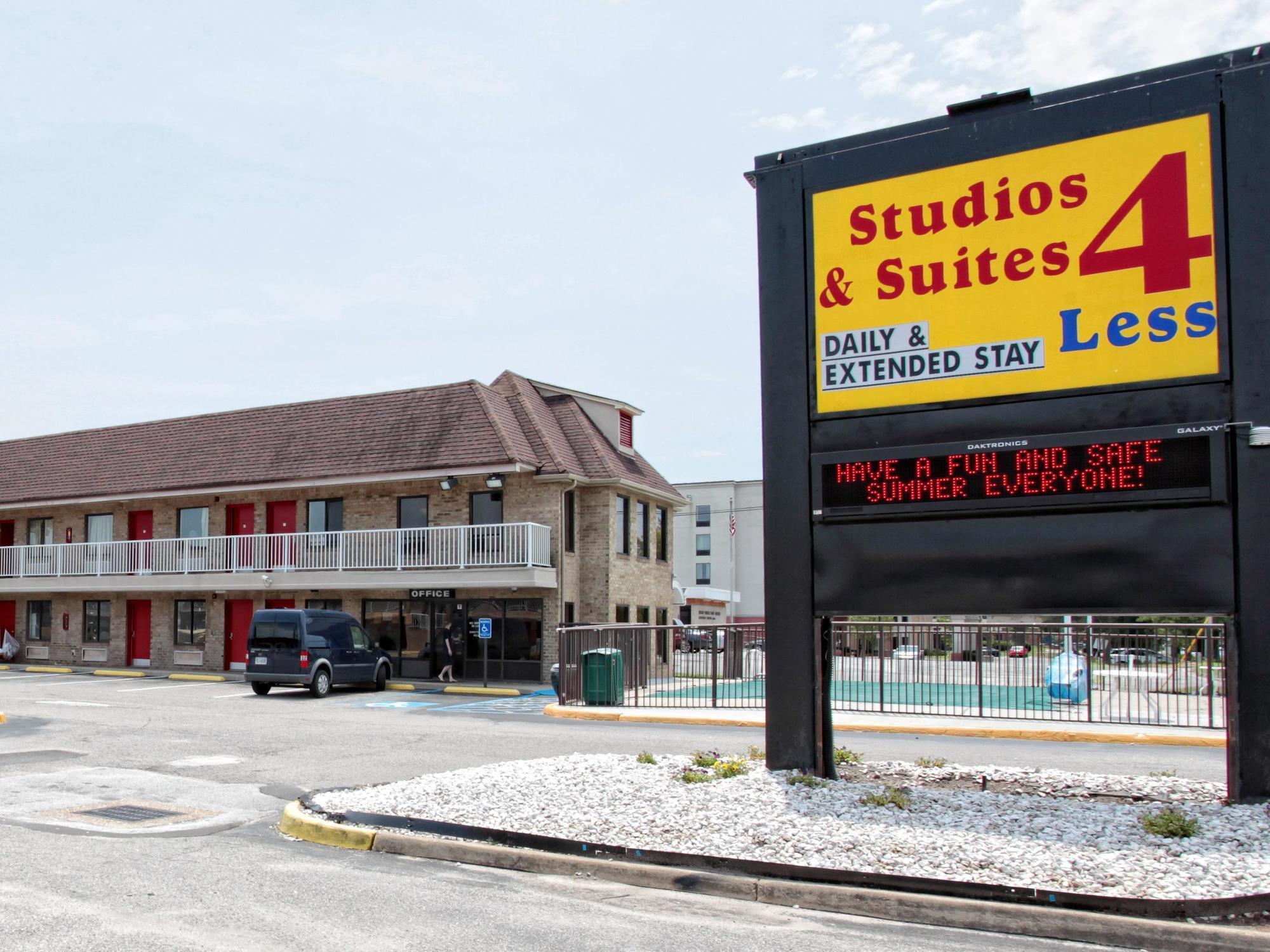 צ'סאפיק Studios And Suites 4 Less Battlefield Blvd מראה חיצוני תמונה